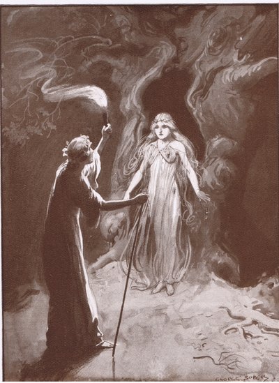 ザクロの種子：その失礼な樹皮はバラバラに破裂し、そのため美しい乙女 作： George Soper